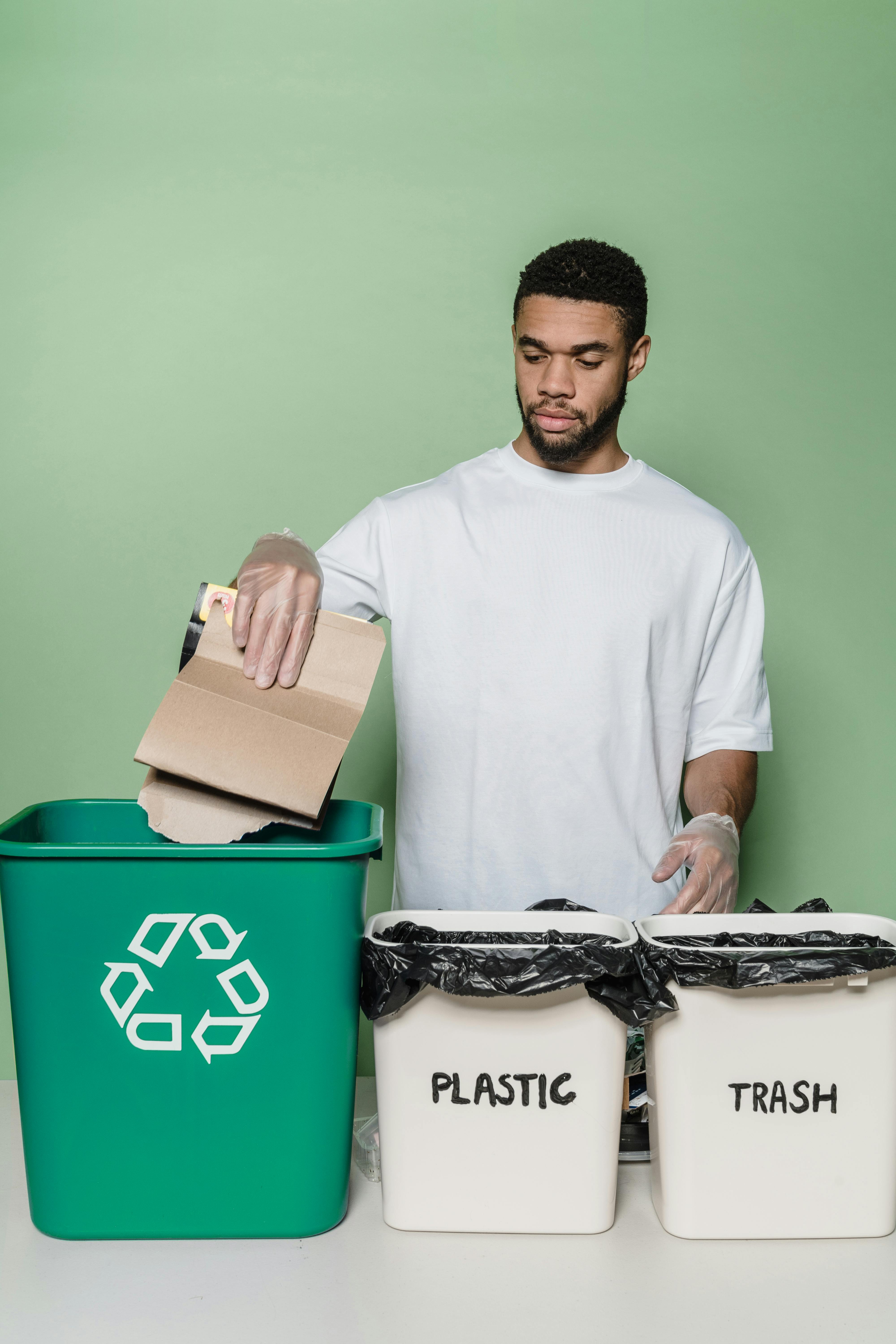 Slim Waste Bin